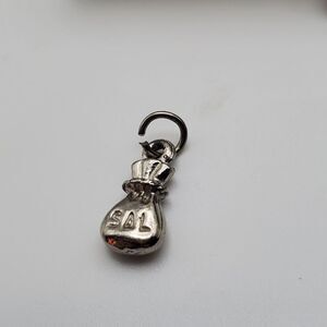 Money bags charm necklace pendant